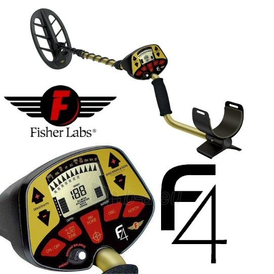 Metalo detektorius spec. tarnyboms Fisher F4 Evidence Finder 11' DD Security paveikslėlis 3 iš 3
