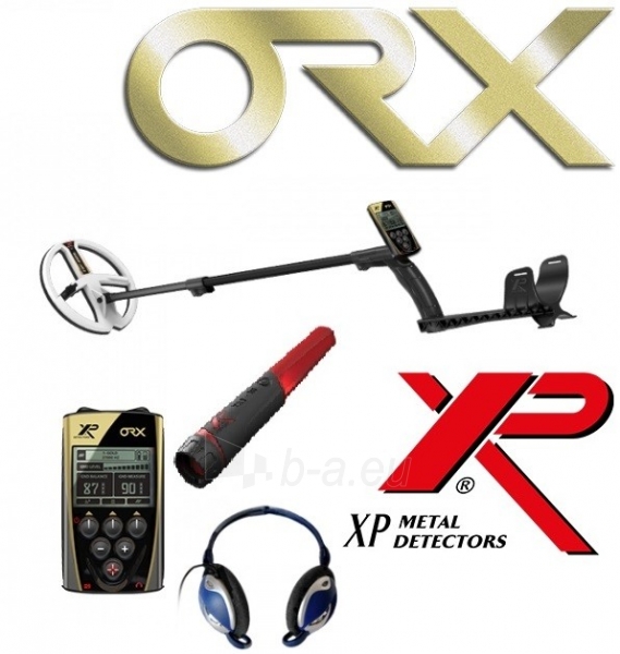 Metalo detektorius XP ORX su HF rite 22 см (ORX22) + Mi6 Pinpointer paveikslėlis 1 iš 5