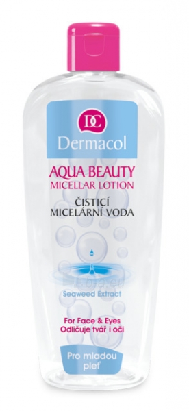 Micelinis vanduo Dermacol Cleansing micellar water Aqua Beauty 400 ml paveikslėlis 1 iš 1