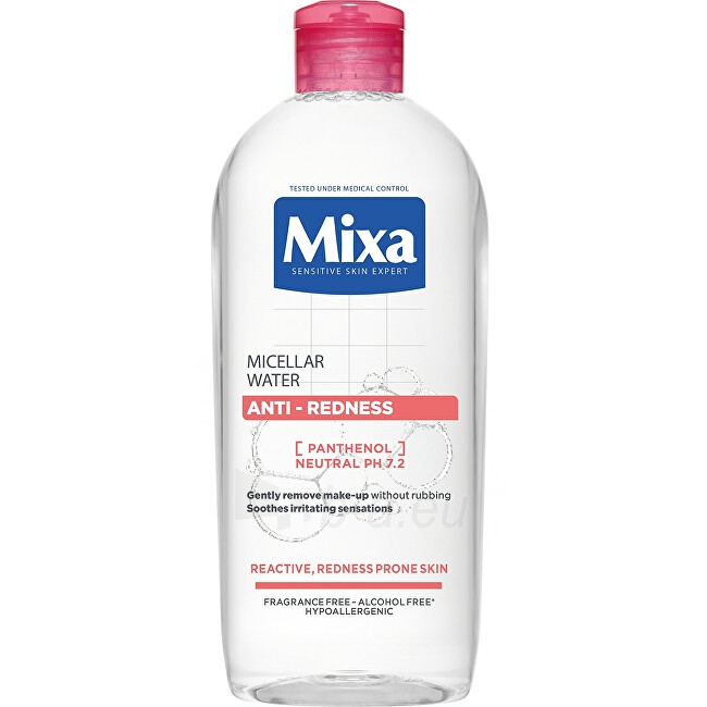 Micelinis vanduo Mixa (Anti-Irritation Micellar Water) 400 ml paveikslėlis 1 iš 1