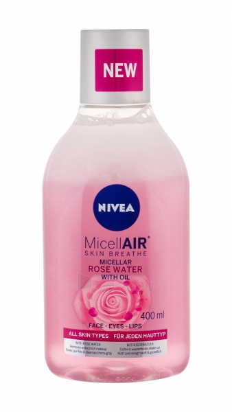 Micelinis vanduo Nivea MicellAIR Rose Water Micellar Water 400ml paveikslėlis 1 iš 1
