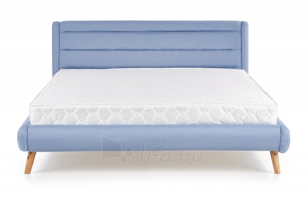 Miegamojo lova ELANDA 140 mėlyna paveikslėlis 2 iš 9