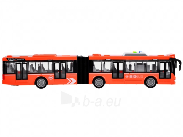 Miesto autobusas, 44 cm ilgio, oranžinis paveikslėlis 3 iš 9