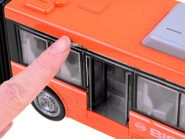 Miesto autobusas, 44 cm ilgio, oranžinis paveikslėlis 4 iš 9
