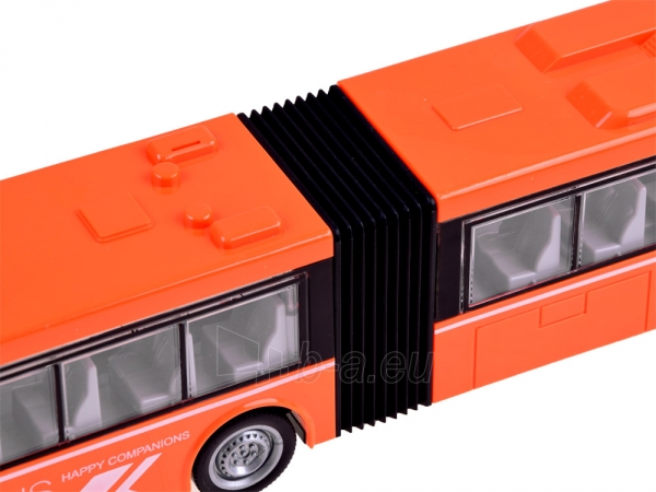 Miesto autobusas, 44 cm ilgio, oranžinis paveikslėlis 6 iš 9