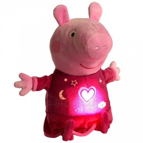 Migdukas vaikams | Peppa Pig pliušinis paršelis 25 cm su lopšine ir šviesos efektais | Simba paveikslėlis 2 iš 6