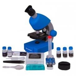 Mikroskopas Bresser Junior 40-640x - mėlynas paveikslėlis 1 iš 1