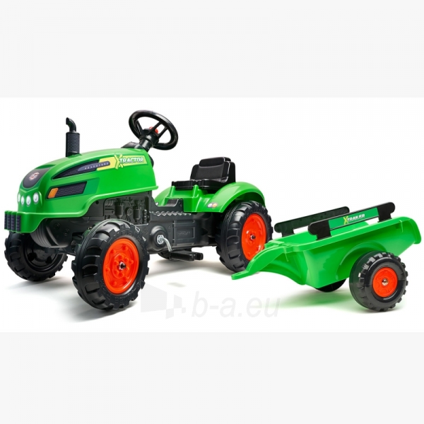 Minamas traktorius Falk X, žalias paveikslėlis 1 iš 6