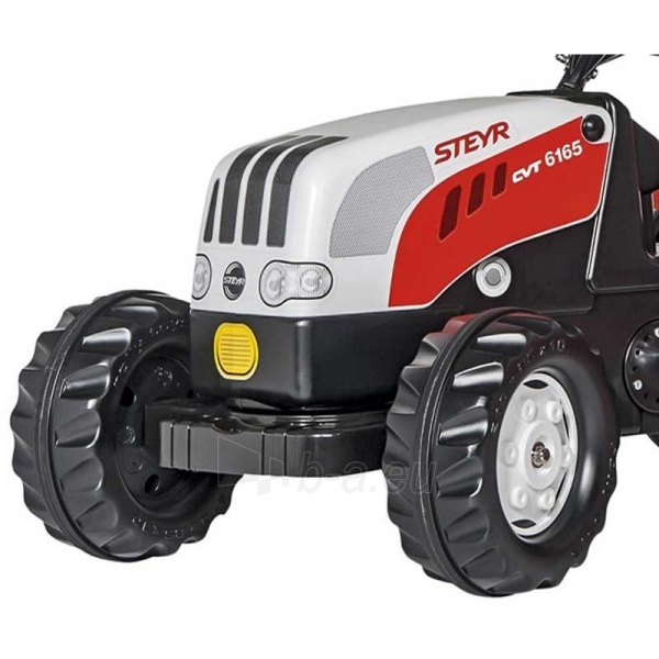 Minamas traktorius Rolly Toys Steyr su priekaba, raudonas paveikslėlis 2 iš 2