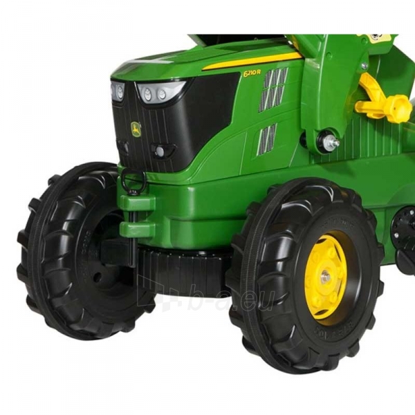 Minamas traktorius su kastuvu Rolly Toys, žalias paveikslėlis 2 iš 2