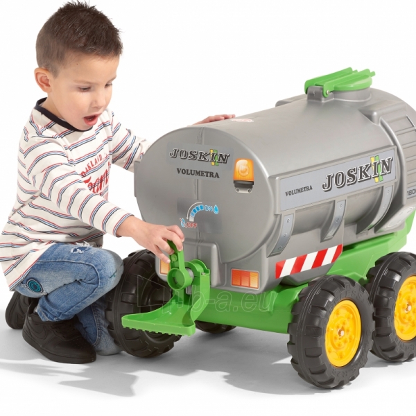 Minamo Falk traktoriaus priedas - vandens cisterna, žalia paveikslėlis 2 iš 13