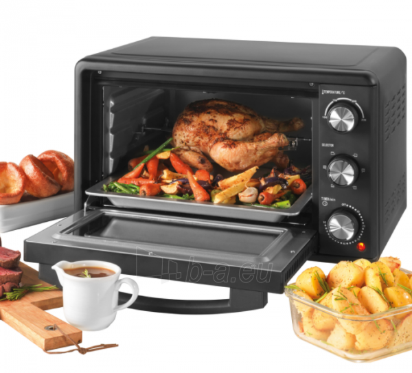 Mini orkaitė Salter EK4360VDEEU7 25L Compact Mini Toaster Oven paveikslėlis 2 iš 7