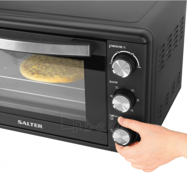 Mini orkaitė Salter EK4360VDEEU7 25L Compact Mini Toaster Oven paveikslėlis 7 iš 7