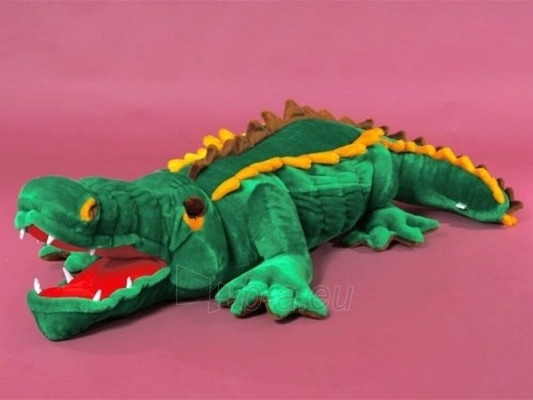 Minkštas žaislas Krokodilas didelis KR-230 35 x 74 x 142 cm paveikslėlis 1 iš 1