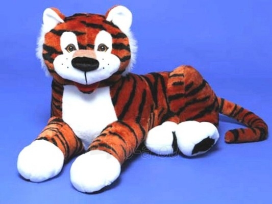 Minkštas žaislas Tigras Jonas guli TG-316 45 x 85 x 55 cm paveikslėlis 1 iš 1