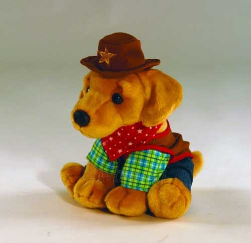 Minkštas žaisliukas Keel Toys SD4210 Dog Šerifas 30cm paveikslėlis 1 iš 1