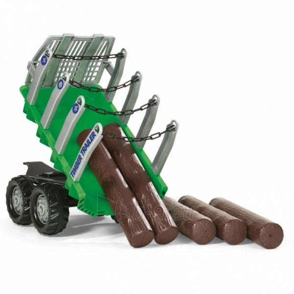 Miškovežio priekaba traktoriui Rolly Toys paveikslėlis 1 iš 2