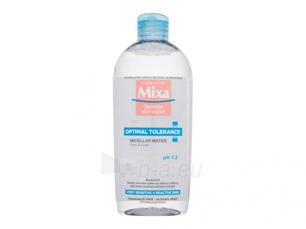 Mixa Micellar Water Optimal Tolerance Cosmetic 400ml paveikslėlis 1 iš 1
