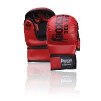 MMA pirštinės BOXEUR BXT-5211, raudonos paveikslėlis 1 iš 1