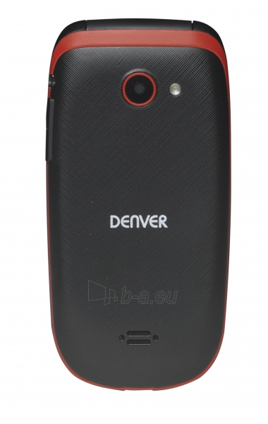 Mobilus telefonas Denver BAS-24100M Dual black/red ENG paveikslėlis 3 iš 5