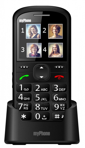 Mobilus telefonas MyMobilais telefons HALO 2 black paveikslėlis 1 iš 3