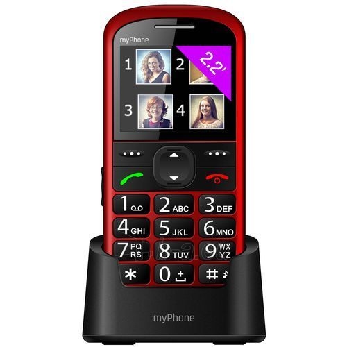 Mobilus telefonas MyMobilais telefons HALO 2 red paveikslėlis 3 iš 5
