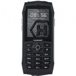 Mobilus telefonas MyMobilais telefons HAMMER 3 + Dual Sim silver paveikslėlis 1 iš 4