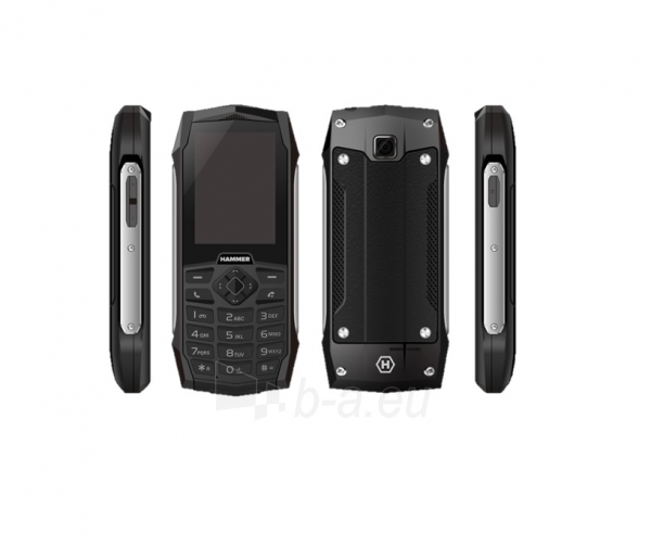 Mobilus telefonas MyMobilais telefons HAMMER 3 Dual Sim silver paveikslėlis 1 iš 1