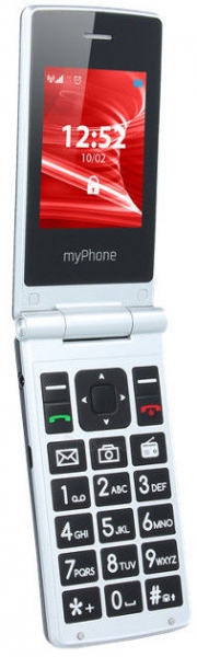 Mobilus telefonas MyPhone Tango Dual silver/black paveikslėlis 1 iš 1