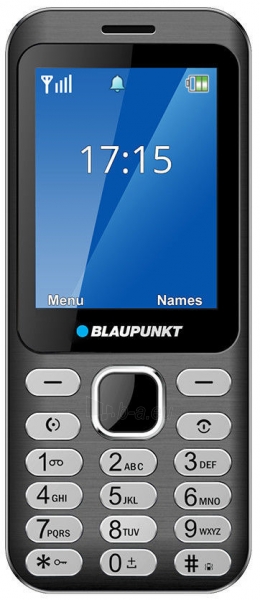 Mobilusis telefonas Blaupunkt FL 02 Dual dark gray paveikslėlis 1 iš 4