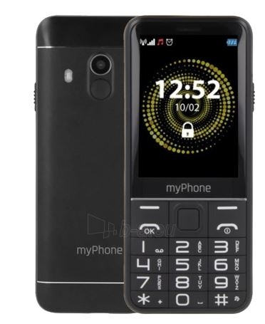 Mobilusis telefonas MyPhone HALO Q+ black paveikslėlis 1 iš 1