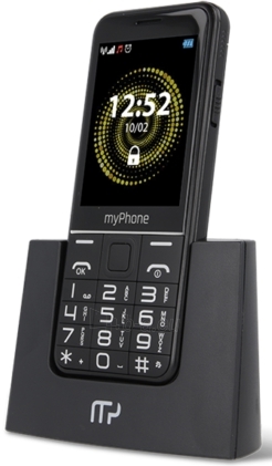 Mobilusis telefonas MyPhone HALO Q black paveikslėlis 1 iš 3