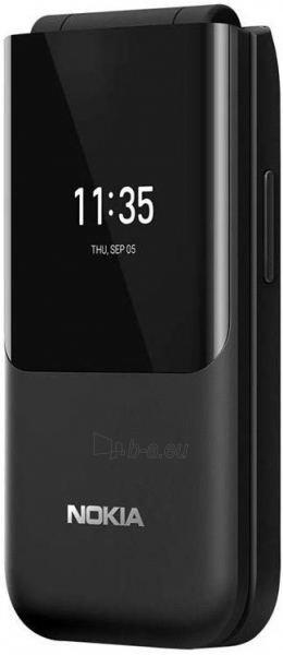 Mobile phone Nokia 2720 Flip Dual black paveikslėlis 3 iš 5