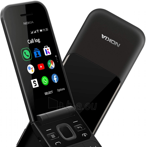 Mobile phone Nokia 2720 Flip Dual black paveikslėlis 5 iš 5