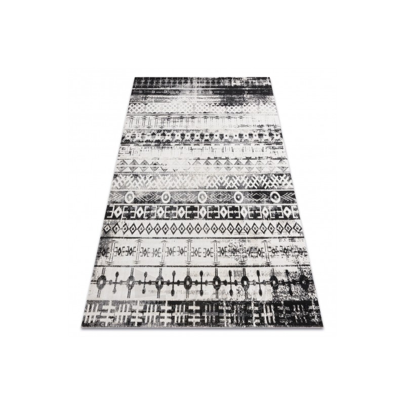 Modernus kilimas su juodais akcentais MUNDO Boho | 120x170 cm paveikslėlis 16 iš 16