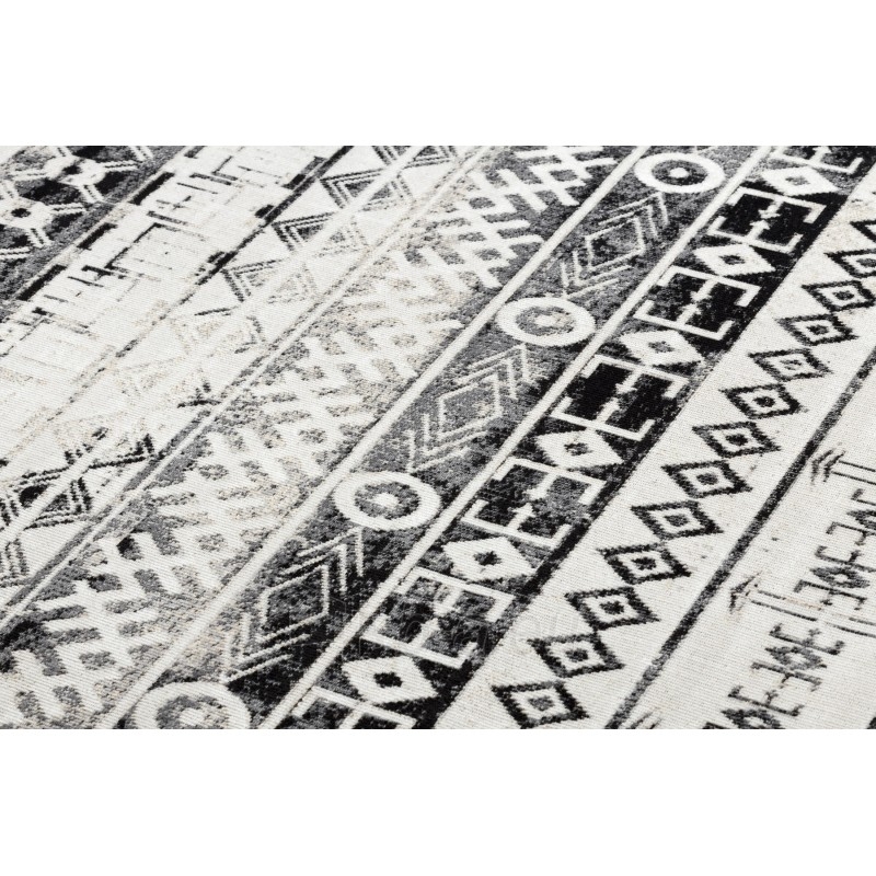 Modernus kilimas su juodais akcentais MUNDO Boho | 160x220 cm paveikslėlis 5 iš 16