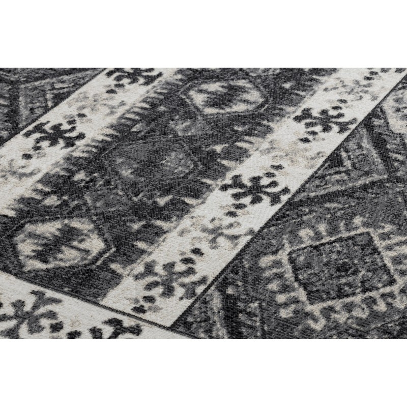 Modernus kilimas su juodos spalvos akcentais MUNDO Etnic | 120x170 cm paveikslėlis 6 iš 16