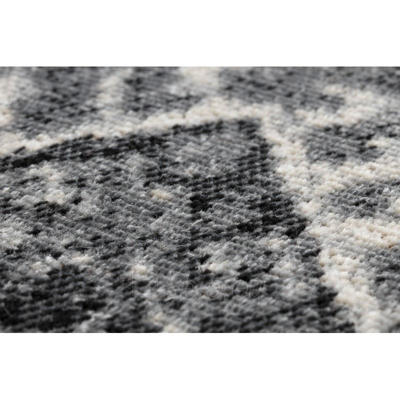 Modernus kilimas su juodos spalvos akcentais MUNDO Etnic | 140x190 cm paveikslėlis 8 iš 16
