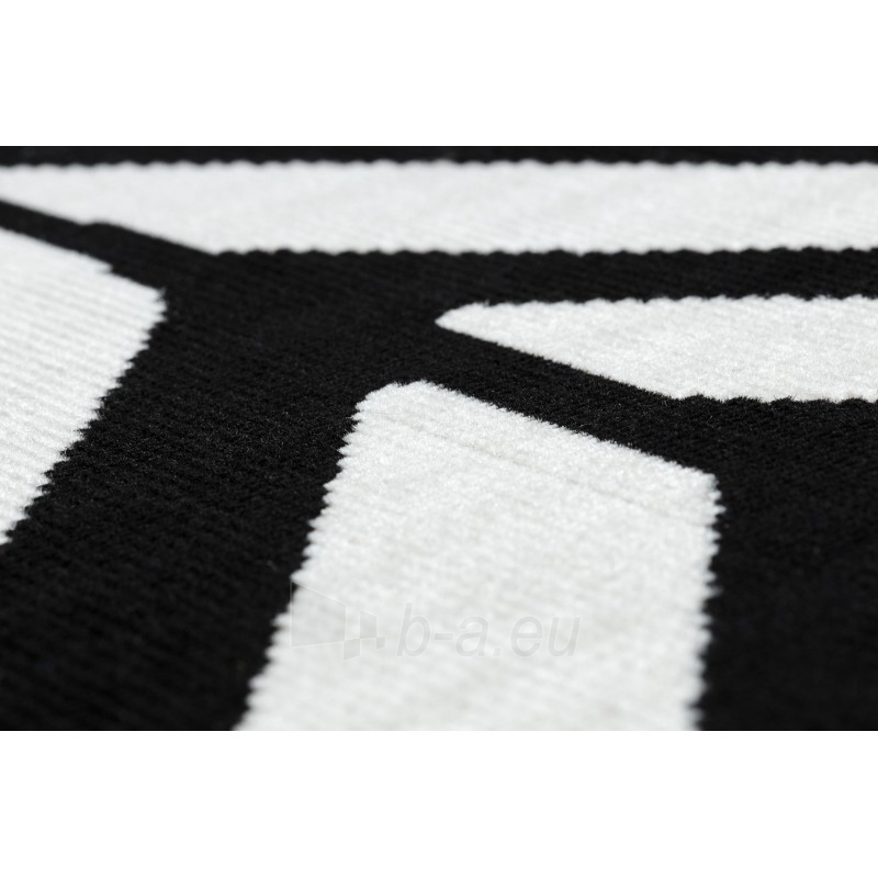 Modernus lauko kilimas su juodais akcentais MUNDO Chevron | 120x170 cm paveikslėlis 8 iš 16