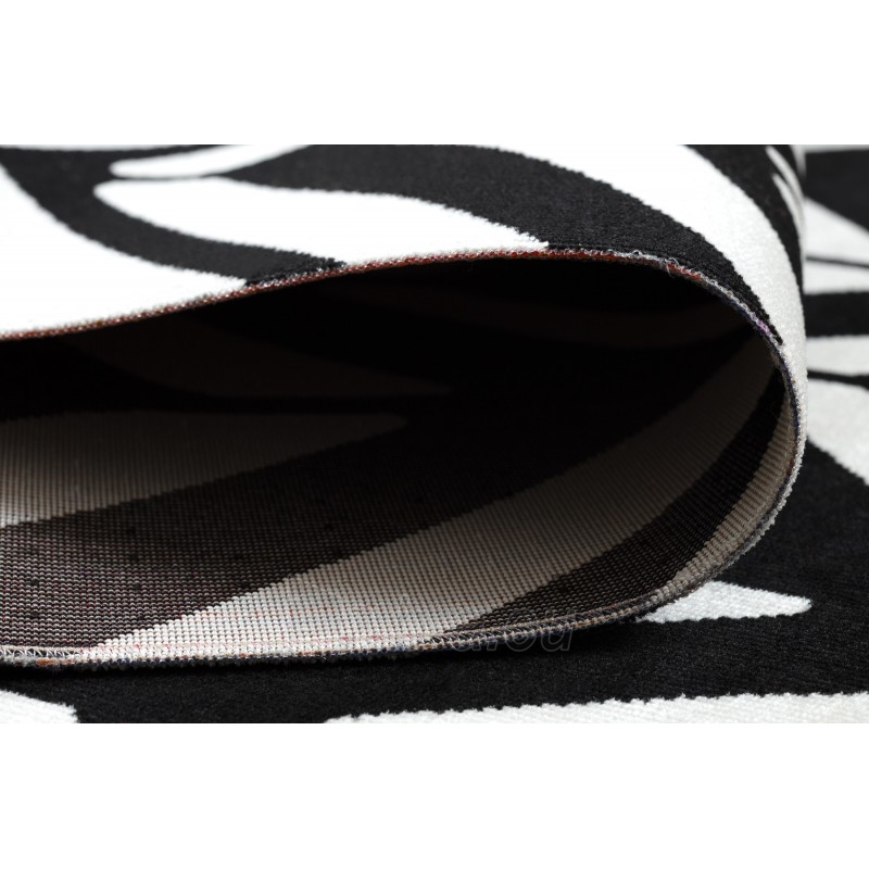 Modernus lauko kilimas su juodais akcentais MUNDO Chevron | 140x190 cm paveikslėlis 10 iš 16