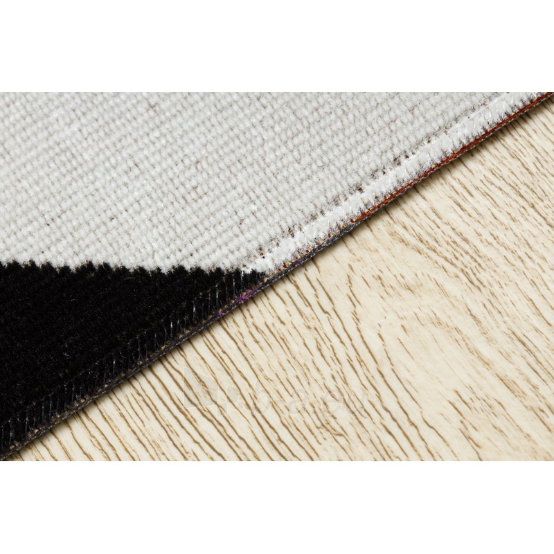 Modernus lauko kilimas su juodais akcentais MUNDO Chevron | 180x270 cm paveikslėlis 7 iš 16