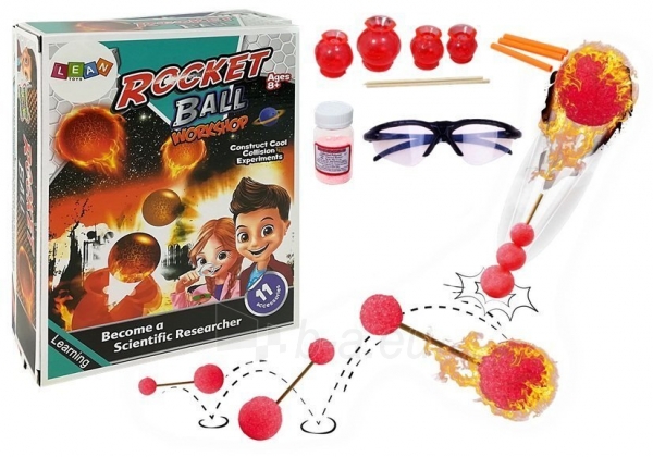 Vaikiškas mokslinis rinkinys Rocket Ball paveikslėlis 1 iš 4