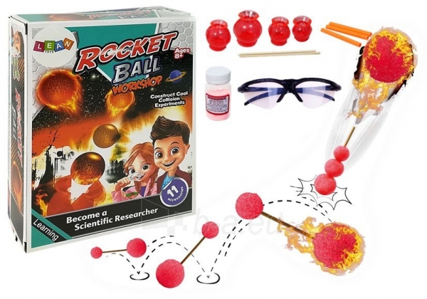 Vaikiškas mokslinis rinkinys Rocket Ball paveikslėlis 2 iš 4