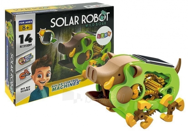 Mokslinis rinkinys "Solar Robot" paveikslėlis 1 iš 5