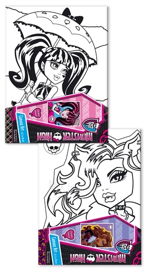 Monster High 1166 piešiam paveikslą paveikslėlis 1 iš 1