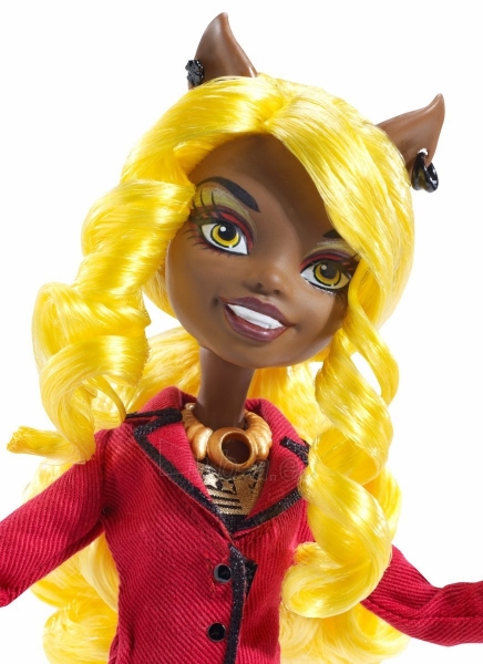 Monster High Frights, Camera, Action! Clawdia Wolf Doll BLX17 / BLX21 paveikslėlis 2 iš 2