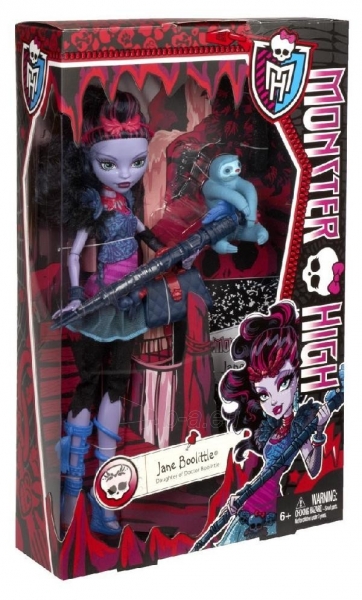 Monster High Jane Boolittle Doll BLW02 paveikslėlis 1 iš 5
