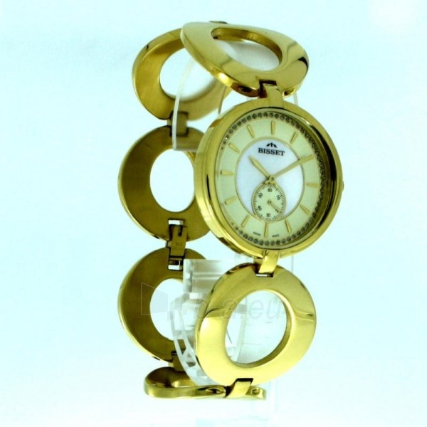 Moteriškas laikrodis BISSET Hicory BS25B34 LG GD paveikslėlis 6 iš 7