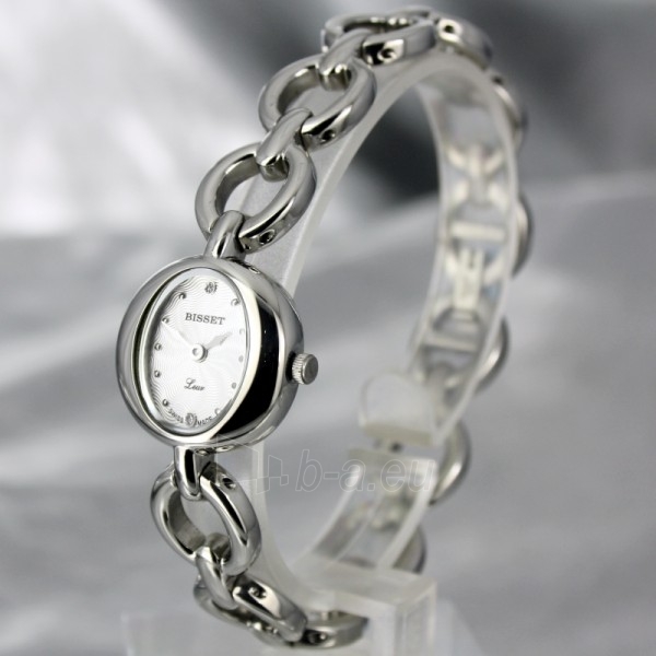 Moteriškas laikrodis BISSET Petit BSBD06 LS WH IN paveikslėlis 1 iš 7