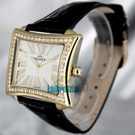 Moteriškas laikrodis BISSET Tosca BS25C09Q LG WH BK paveikslėlis 1 iš 6